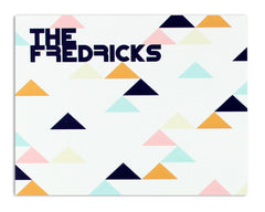 Geometrica Personalized Notecard Back