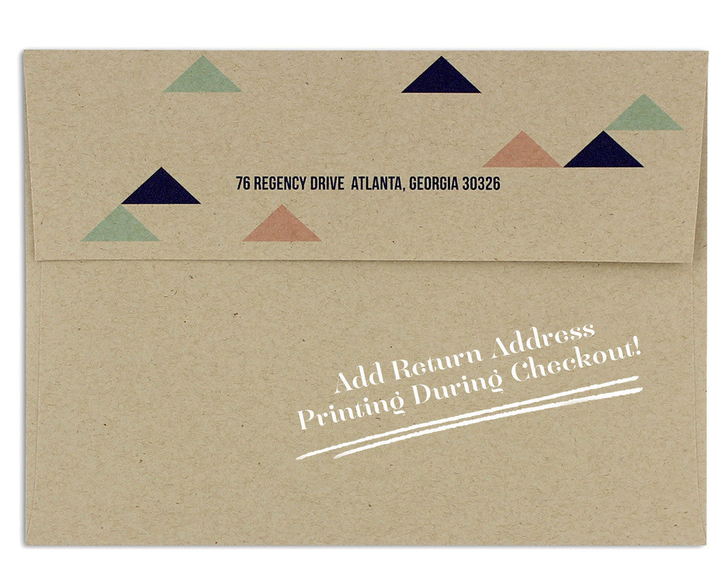 Return Address Printing